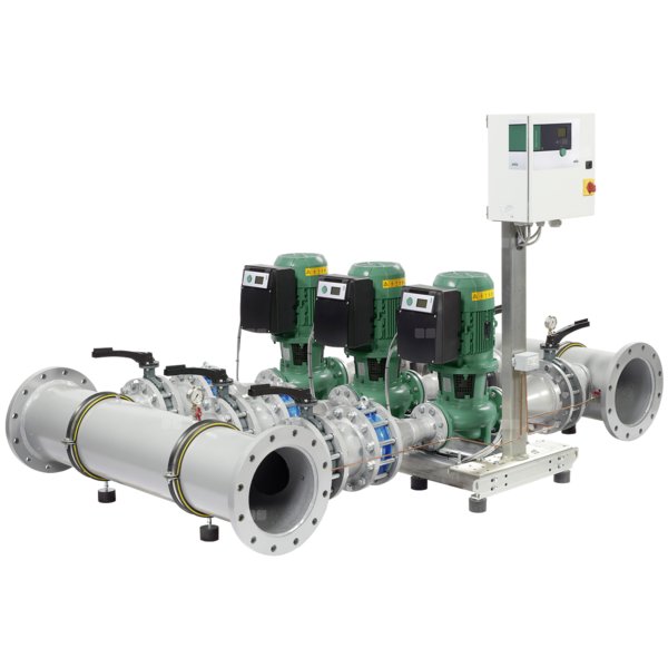 Hydrofor WILO SiFlux-31-IP-E 65/120-3/2-SC-10-T4 żeliwo, częstotliwość 50/60 Hz, prędkość 2900 obr/min, max. 10 bar