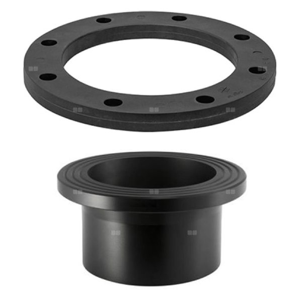 Króciec kołnierzowy tworzywo sztuczne dł.350mm szer.350mm DN 200/PE-HD 225x13 WILO