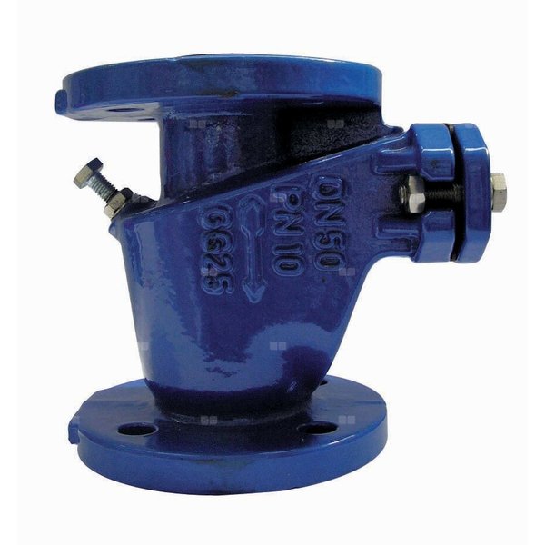 Zabezpieczenie przed przeływem zwrotnym żeliwo PN 10, przył. DN 65 dł.240mm szer.185mm DN 65 PN 10 Z GG25 WILO