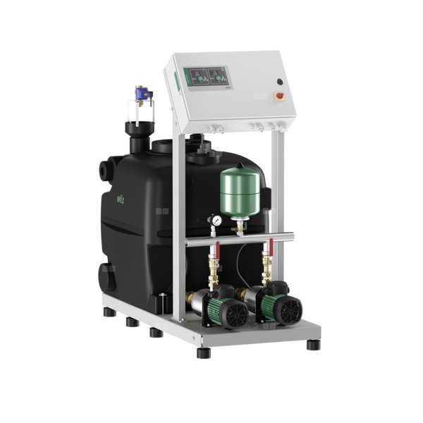 Wilo-RainSystem AF 400-2 Medana L205/EC urządzenie do wykorzystania wody deszczowej