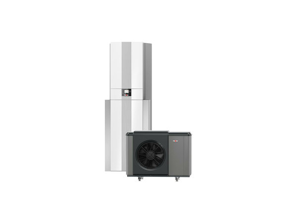Centrala grzewcza CHC-monoblock 10/300-50s - Pompa ciepła powietrzna powietrze-woda monoblok WOLF CHA-10 7.95 kW 400 V + Zasobnik c.w.u. 280L + Zasobnik buforowy oddzielny 50L