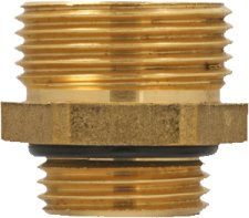 Nypel redukcyjny 1/2”x3/4” do przepływomierza (rotametru)