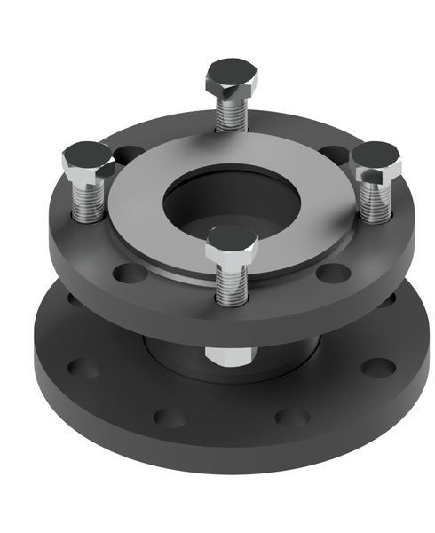 Łącznik DN80 x DN65 do montażu grup pompowych DXL – DN 65 na rozdzielaczu C2XL 150 – DN150