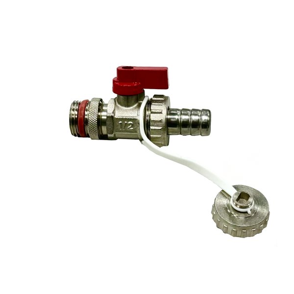 Zawór spustowy prosty 1/2''
